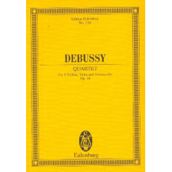 Streichquartett op.10 - Claude Achille Debussy