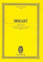 Quintett D-Dur KV593 : für - Wolfgang Amadeus Mozart