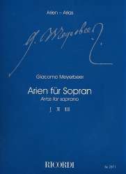 Arien für Sopran Band 1 : für Sopran - Giacomo Meyerbeer