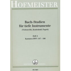 Bach-Studien für tiefe Instrumente - Johann Sebastian Bach