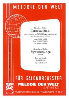 Carneval brasil / Zigeunerjunge - Salonorchester