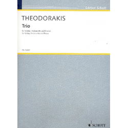 Trio : für Violine, Violoncello - Mikis Theodorakis