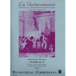 Serenade op.12 : für Flöte, Violine, - Johann Baptist Gänsbacher / Arr. Matthias Henke