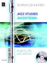 Jazz Studies (+CD) : for flute - Tilmann Dehnhard