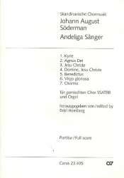 Andeliga sanger : für SSATBB - Johan August Söderman