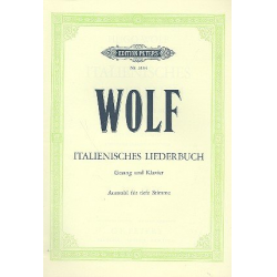 Italienisches Liederbuch : Auswahl - Hugo Wolf