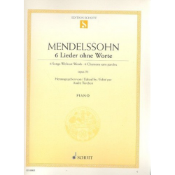 6 Lieder ohne Worte op.53 : für Klavier - Felix Mendelssohn-Bartholdy