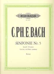Sinfonie h-Moll Nr.5 : für - Carl Philipp Emanuel Bach
