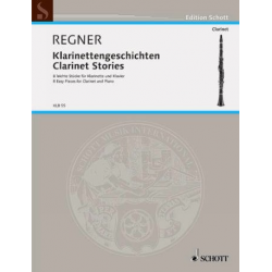 Klarinettengeschichten : 8 leichte - Hermann Regner