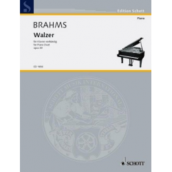Walzer op.39 : für Klavier - Johannes Brahms
