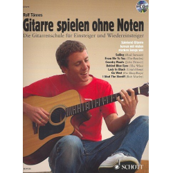 Gitarre spielen ohne Noten (+CD) - Rolf Tönnes