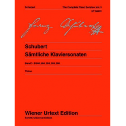 Sämtliche Klaviersonaten Band 3 - Franz Schubert