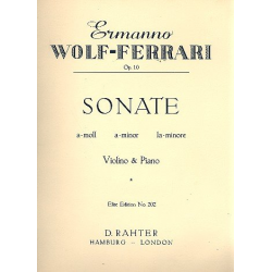 Sonate a-Moll op.10 : für - Ermanno Wolf-Ferrari