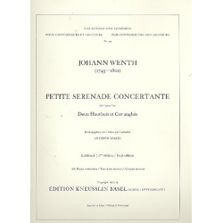 Petite serenade concertante F-Dur : - Johann Wenth