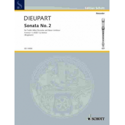 Sonata a minor no.2 : for alto - Charles Francois Dieupart