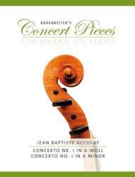Concerto a-Moll : für Violine und Klavier - Jean Baptiste Accolay