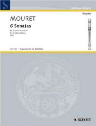 6 Sonaten : für 2 Altblockflöten - Jean-Joseph Mouret