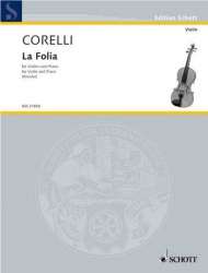 La Folia : für Violine - Arcangelo Corelli / Arr. Fritz Kreisler