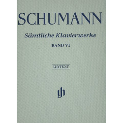 Sämtliche Klavierwerke Band 6 : für Klavier - Robert Schumann