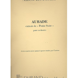 AUBADE OP.39,1 : POUR PIANO - Albert Roussel