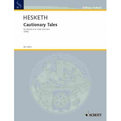 Cautionary tales : for clarinet in a, - Kenneth Hesketh