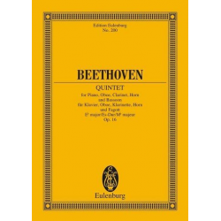 Quintett op.16 : für Klavier, - Ludwig van Beethoven