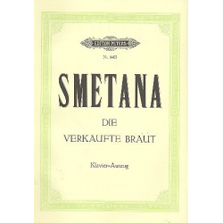 Die verkaufte Braut : Klavierauszug (dt) - Bedrich Smetana