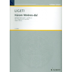 Három Weöres-dal : - György Ligeti