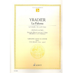 La Paloma : für hohe Singstimme - Sebastian Yradier