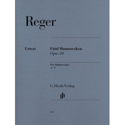5 Humoresken op.20 : für Klavier - Max Reger