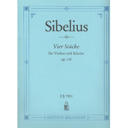 4 Stücke op.115 : für - Jean Sibelius