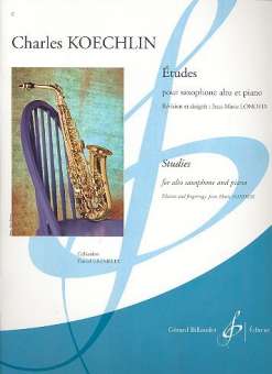 15 etudes pour saxophone alto et piano Opus 188