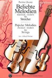 Beliebte Melodien Band 1 - Partitur (Streicher + Klavier) - Diverse / Arr. Alfred Pfortner