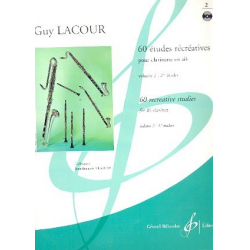 60 Etudes récréatives vol.2 (nos.34-60) - Guy Lacour