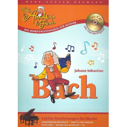 Leichte Bearbeitungen (+CD) : - Johann Sebastian Bach
