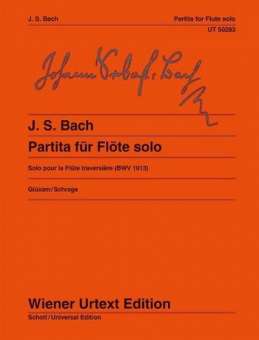 Partita BWV1013 : für Flöte solo