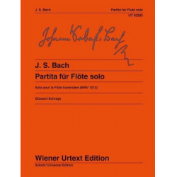 Partita BWV1013 : für Flöte solo - Johann Sebastian Bach