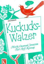 Kuckucks Walzer - für Akkordeon - Emanuel Jonasson / Arr. Willy Meyer