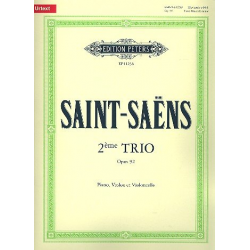 Trio e-Moll Nr.2 op.92 : für Violine, - Camille Saint-Saens