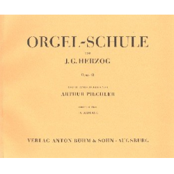 Orgelschule op.41 Band 1 - Johann Georg Herzog