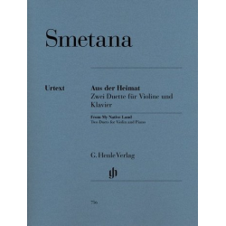 Aus der Heimat : für Violine und Klavier - Bedrich Smetana
