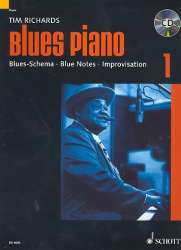 Blues Piano Band 1 (Online Material Audio) - Tim Richards