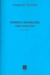 Verbena Madrilena op.42 : pour piano - Joaquin Turina