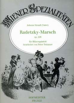Radetzky-Marsch op.228 : für Flöte, Oboe,
