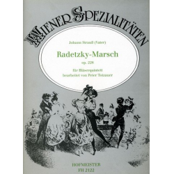 Radetzky-Marsch op.228 : für Flöte, Oboe, - Johann Strauß / Strauss (Vater)