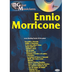 Ennio Morricone (+CD) : for piano - Ennio Morricone