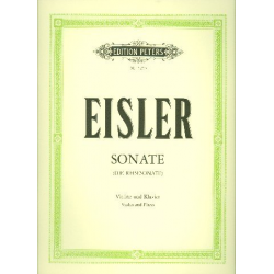 Reise-Sonate : für Violine - Hanns Eisler