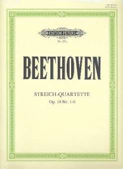 Streichquartette op.18,1-6