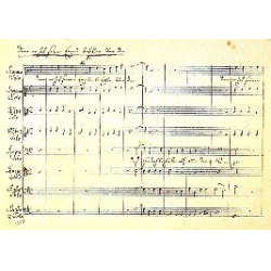 Motette: Denn er hat seinen Engeln befohlen (Postkarte) - Felix Mendelssohn-Bartholdy