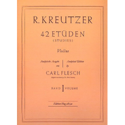 42 Etüden Bd. 1 - Rodolphe Kreutzer